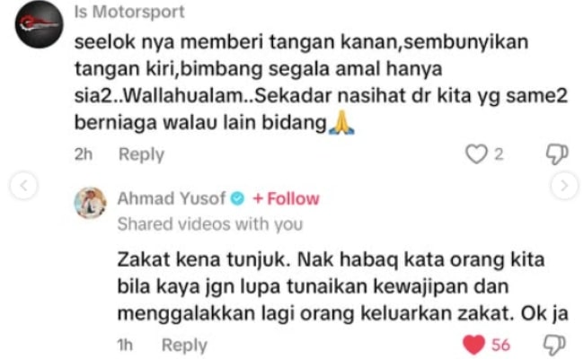 ”Kena Tunjuk, Nak Habaq Bila Kaya Jangan Lupa Kewajipan”, Kieda Crepe Undang Respon Positif Netizen