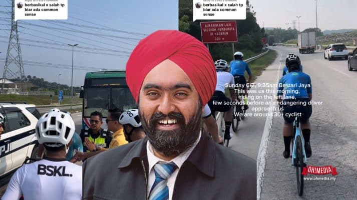 Ohmedia penunggang berbasikal