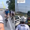 Ohmedia polis buru sekumpulan berbasikal