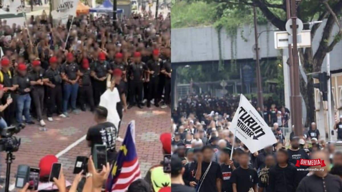 Ohmedia sebat Patung Anwar Ibrahim