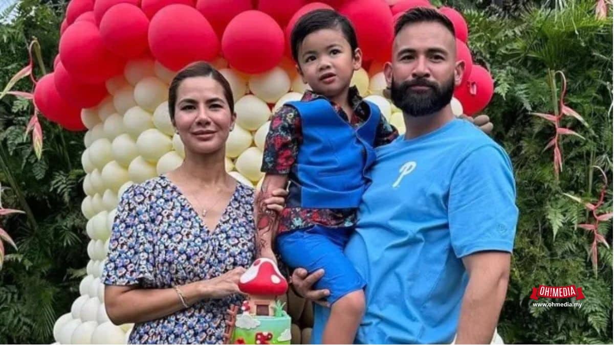 “Mommy Cakap Saya Bertuah Ada Baba”- Ucapan Hari Jadi Jebat Jayden Untuk Sharnaaz Ahmad