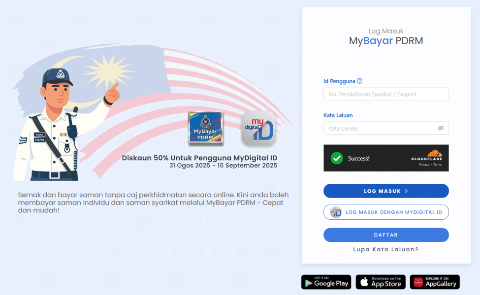 | kerajaan tawar diskaun 50 saman trafik mulai 31 ogos hingga 16 september | oh Negara oh Media | oh Media