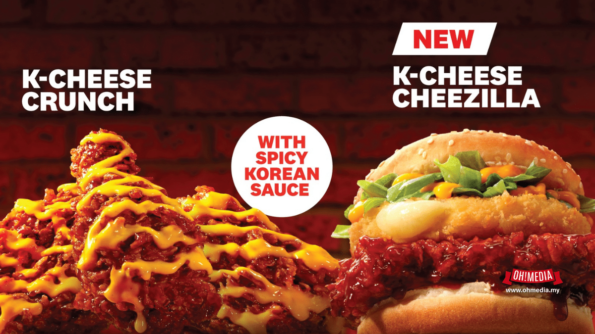 K-Lazatan K-Cheese Pedas Ala Korea Kembali Untuk Waktu Terhad Di KFC | Branded – Oh! Media