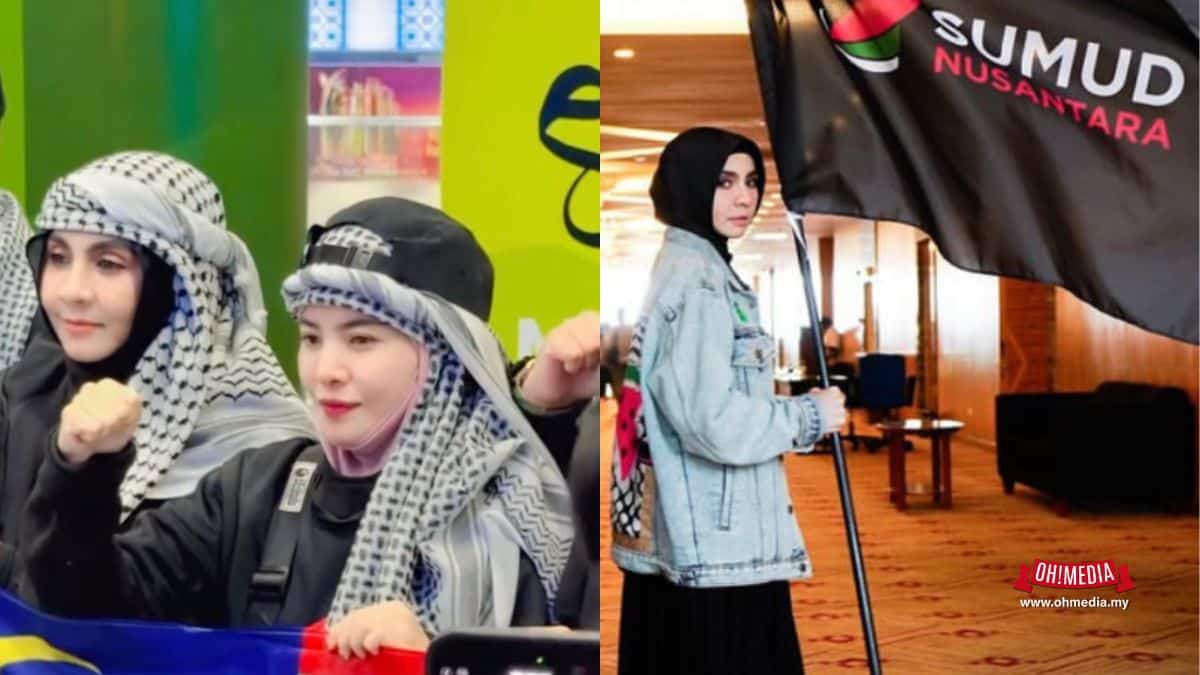 Zizi Kirana Dan Ardell Aryana Berangkat Ke Gaza Sertai Misi Kemanusiaan