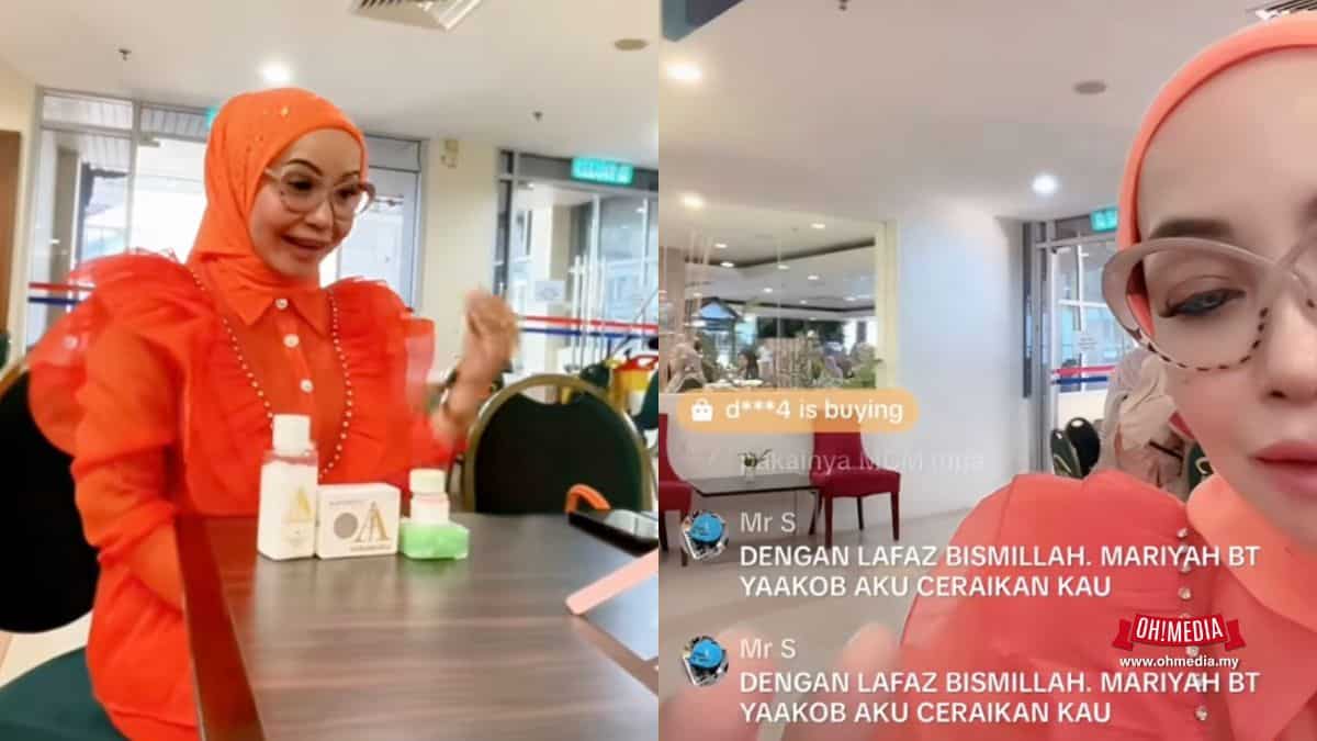 Mak Cik Kemboja Diceraikan Secara Live Di TikTok, Suami Lafaz Talak Di Komen