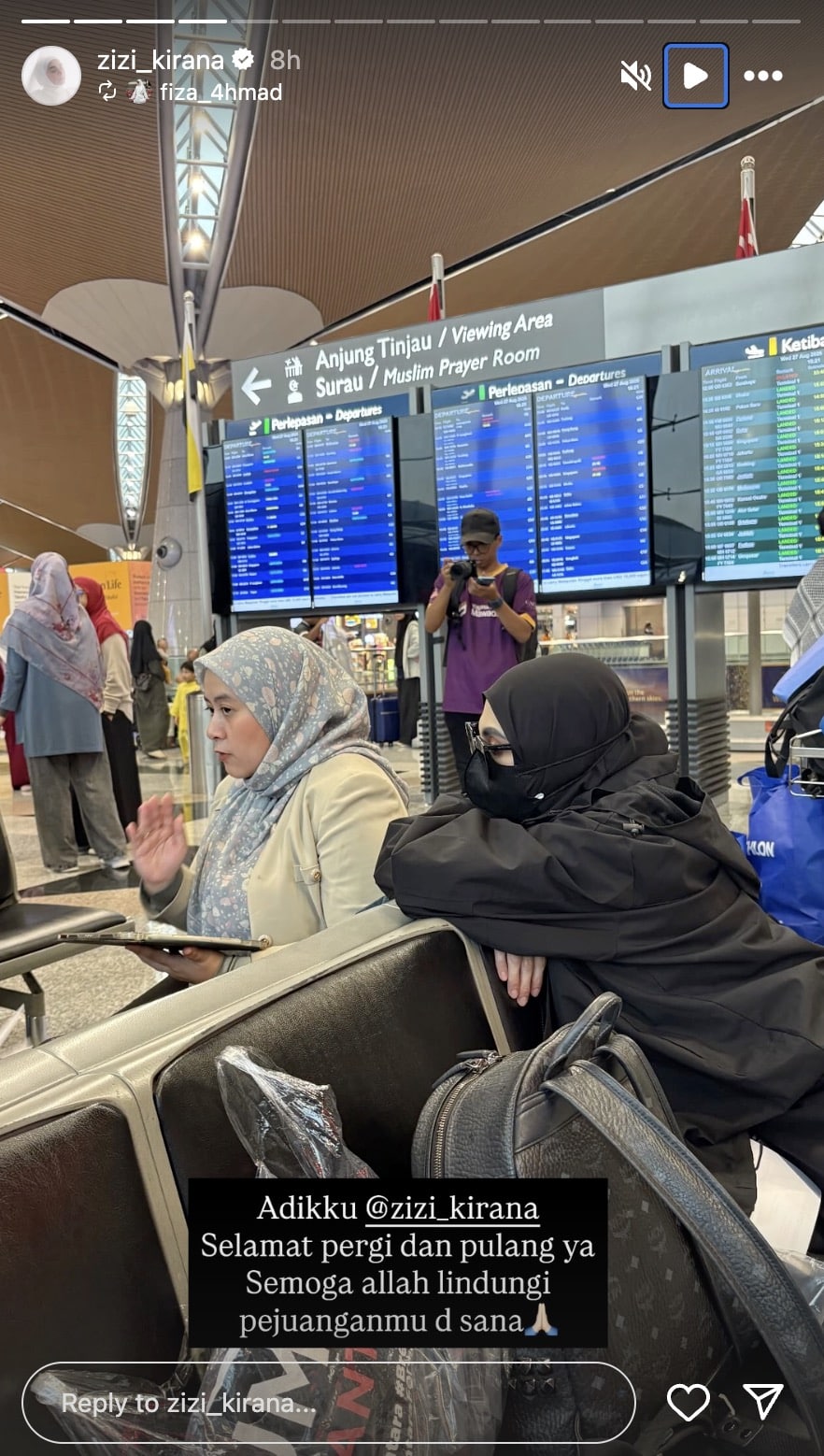 | zizi kirana dan ardell aryana berangkat ke gaza sertai misi kemanusiaan | oh Media Zizi Kirana