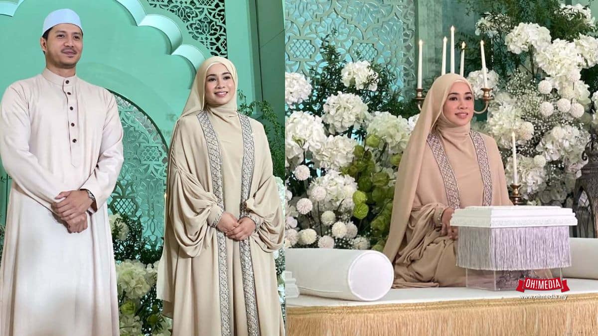 Majlis Khatam Al-Quran Amira Othman Dan Fattah Amin Sebelum Nikah, Ramai Puji Amira Sangat Berseri!
