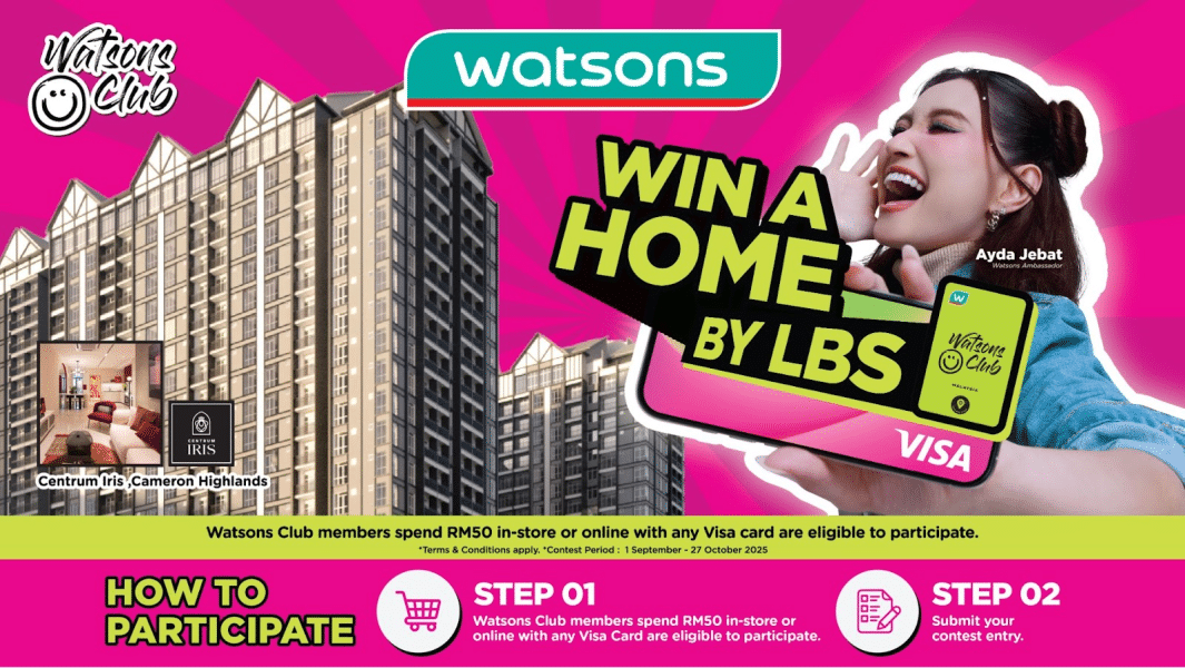 | watsons cari pemilik sebuah rumah idaman di cameron highlands cuma perlu spend rm50 | branded oh Media | oh Media