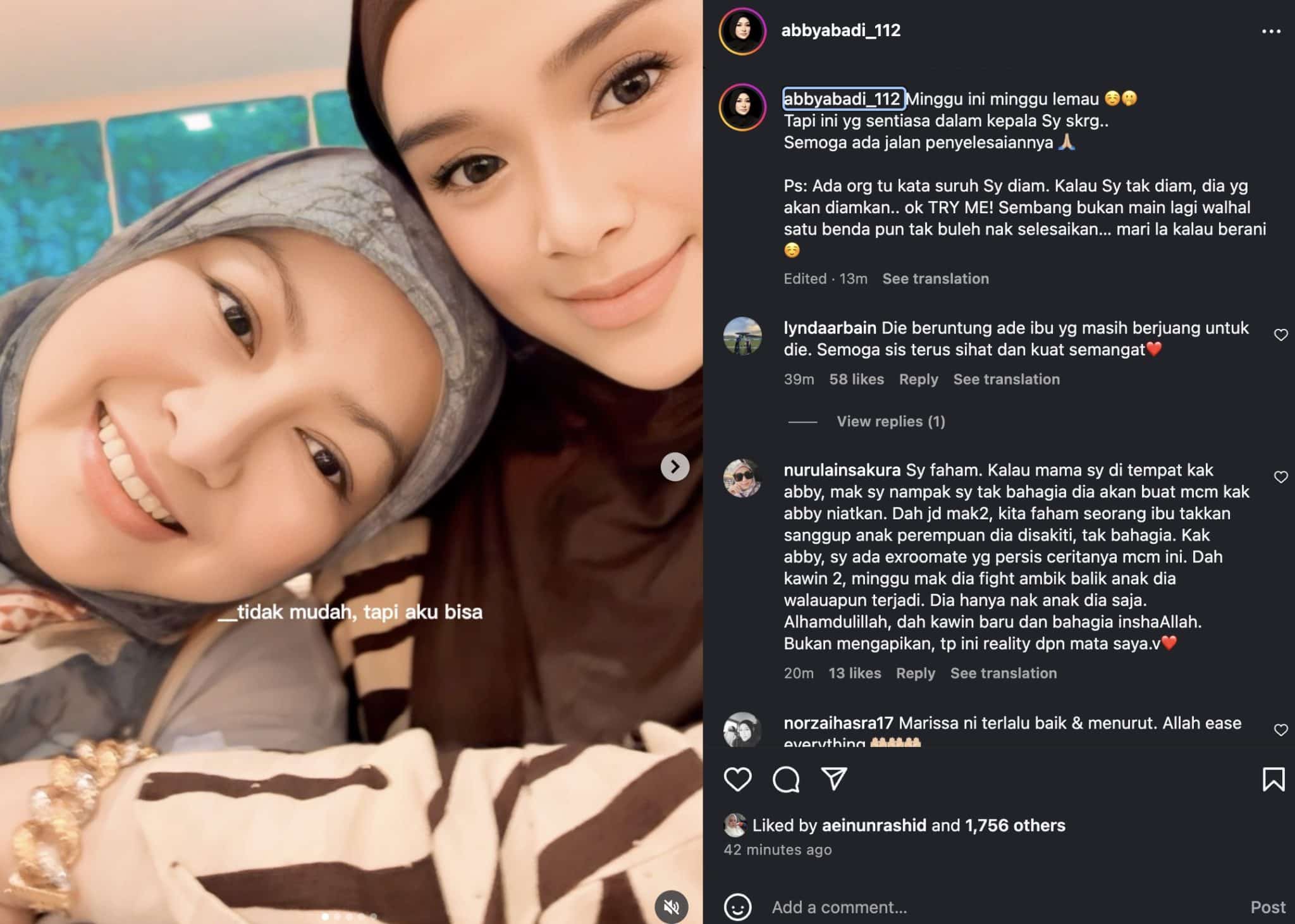 “Sembang Bukan Main Lagi” – Abby Abadi Diugut Supaya Diam? Tuan Badan Bidas Balik