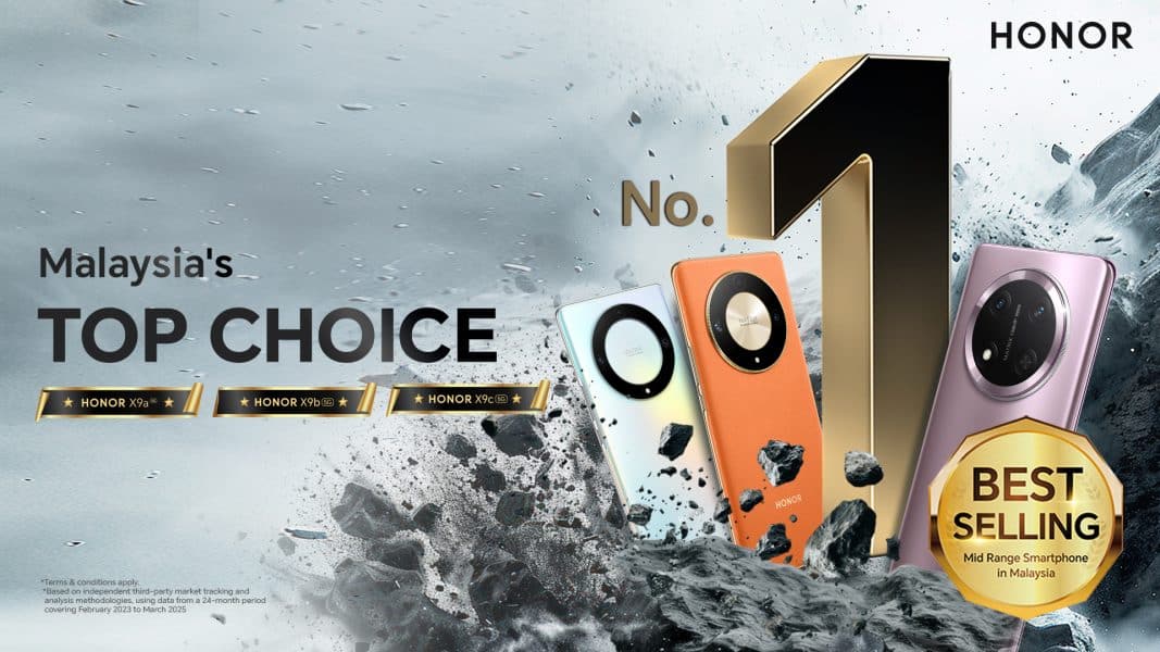 Honor X9d No 1 Best Selling Smartphone in Malaysia