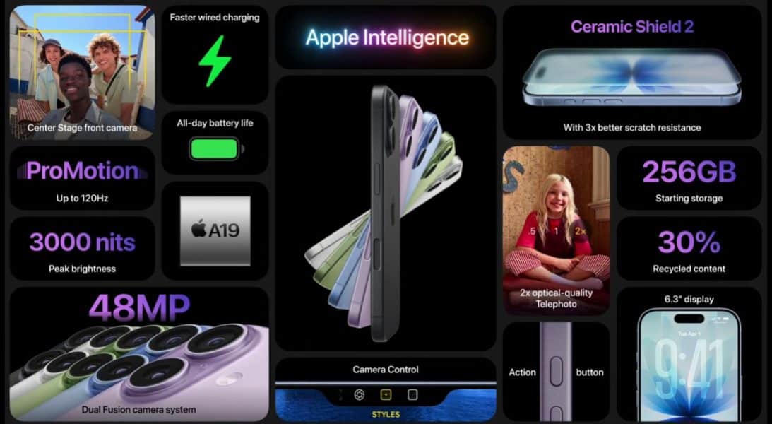 Apple Lancar Siri iPhone 17, Hadir Dengan Model Air Paling Nipis, Kamera ‘Power’ Dan Cip A19!