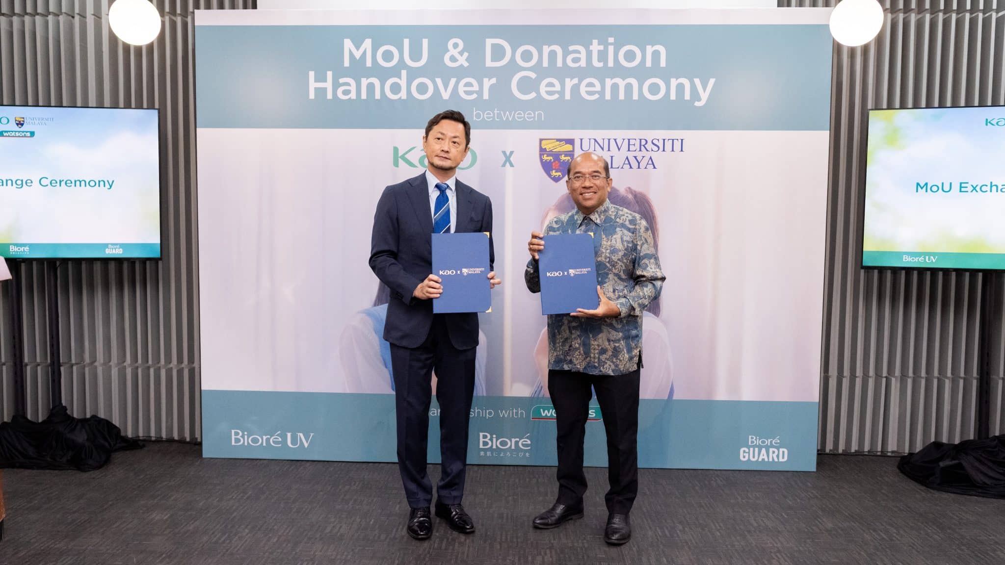 Ohmedia kao um 55 | kao malaysia universiti malaya meterai kolaborasi rm50 ribu untuk penyelidikan kesedaran kesihatan kulit | branded oh Media | oh Media Ohmedia kao um 55