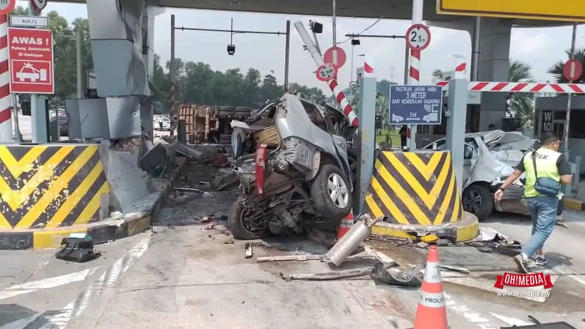 Pemandu Lori Terlibat Kemalangan Tol Bukit Kajang Direman, Majikan Dipanggil Beri Keterangan