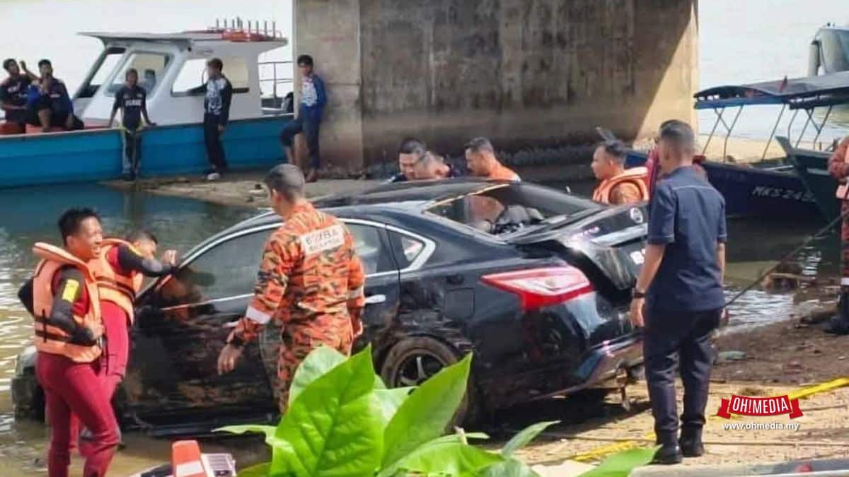 Ohmedia sungai | dua kanak kanak lemas dalam kereta jatuh sungai bapa ditahan beri keterangan meragukan | oh Media Ohmedia sungai