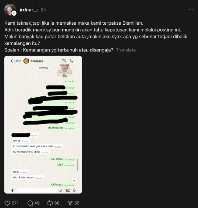 | anak pengasas dnars persoal punca sebenar kematian ibu mahu gali semula kubur | oh Media