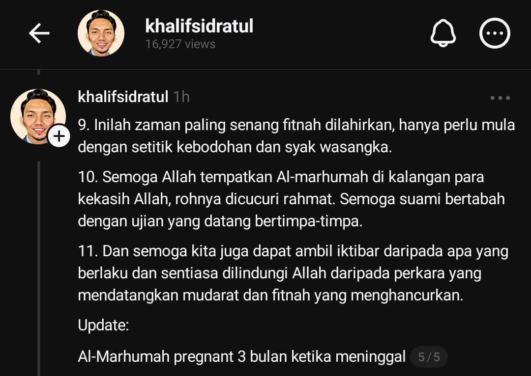 Kolam 3 | rakan jelaskan punca sebenar pensyarah meninggal di kolam renang nafi tuduhan suami terlibat | oh Media Pensyarah