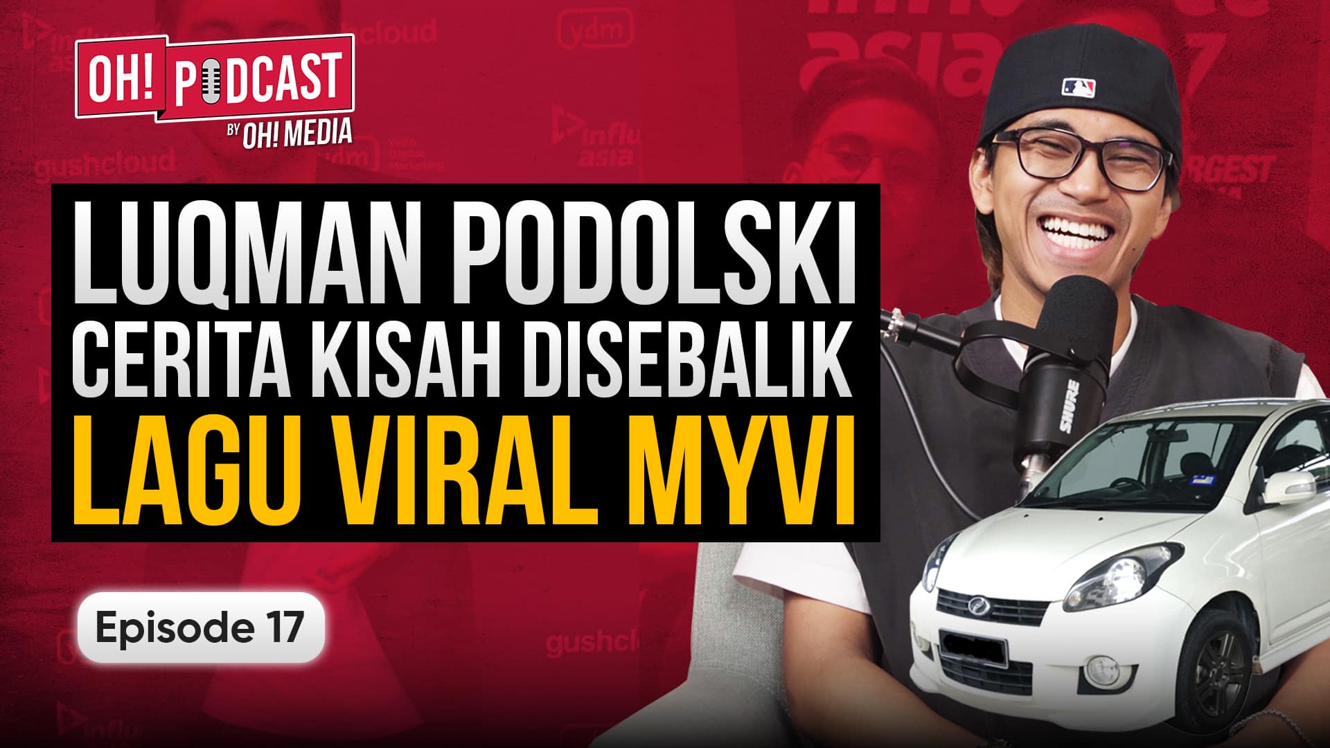 Dari Media Sosial Ke Industri Seni Tanah Air, Inilah Perjalanan Luqman Podolski | Oh! Podcast - Oh! Media
