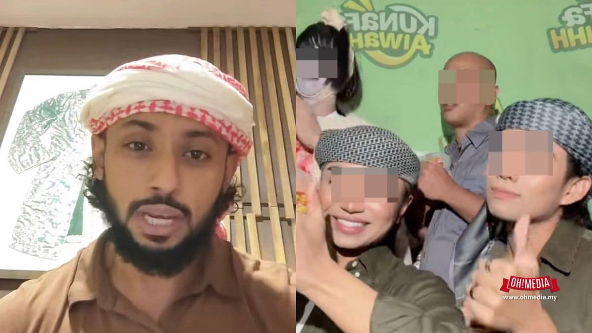 “Kau Punya Make Up Lagi Tebal Dari Isteri Aku” – Tareq Fit Tegur Influencer Pakai Serban Tapi Bersolek, Joget