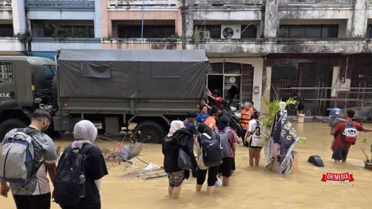 Air Tiba-Tiba Surut, 36 Pelajar Dan 4 Pensyarah UUM Di Hatyai Akhirnya Berjaya Diselamatkan! | Trending - Oh! Media