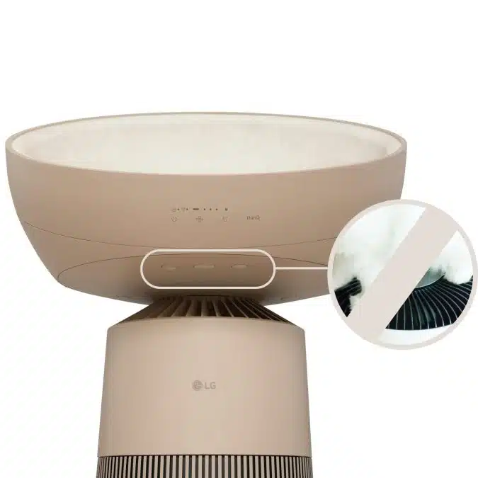 | rumah penuh kucing tapi tetap segar ini air purifier pertama yang direka untuk owner kucing | branded oh Media | oh Media Penulen Udara Lg Puricare™ Aerocattower