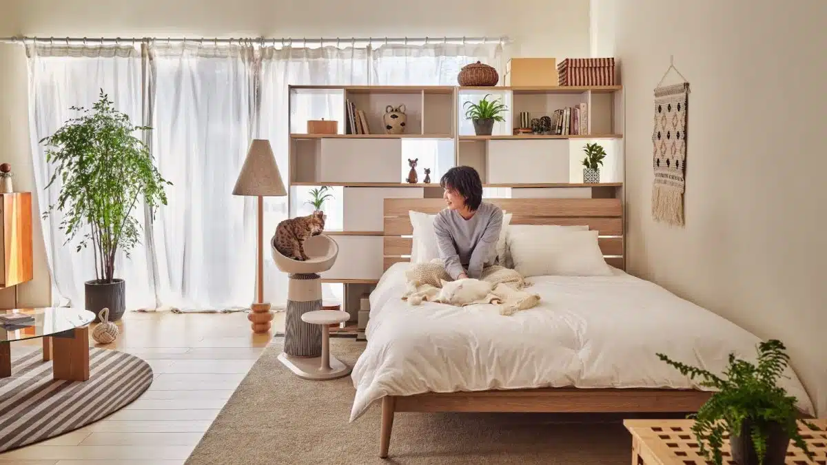 | rumah penuh kucing tapi tetap segar ini air purifier pertama yang direka untuk owner kucing | branded oh Media | oh Media Penulen Udara Lg Puricare™ Aerocattower