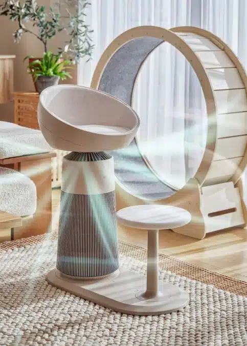 | rumah penuh kucing tapi tetap segar ini air purifier pertama yang direka untuk owner kucing | branded oh Media | oh Media Penulen Udara Lg Puricare™ Aerocattower
