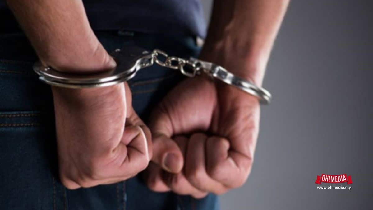 Ohmedia polis tangkap