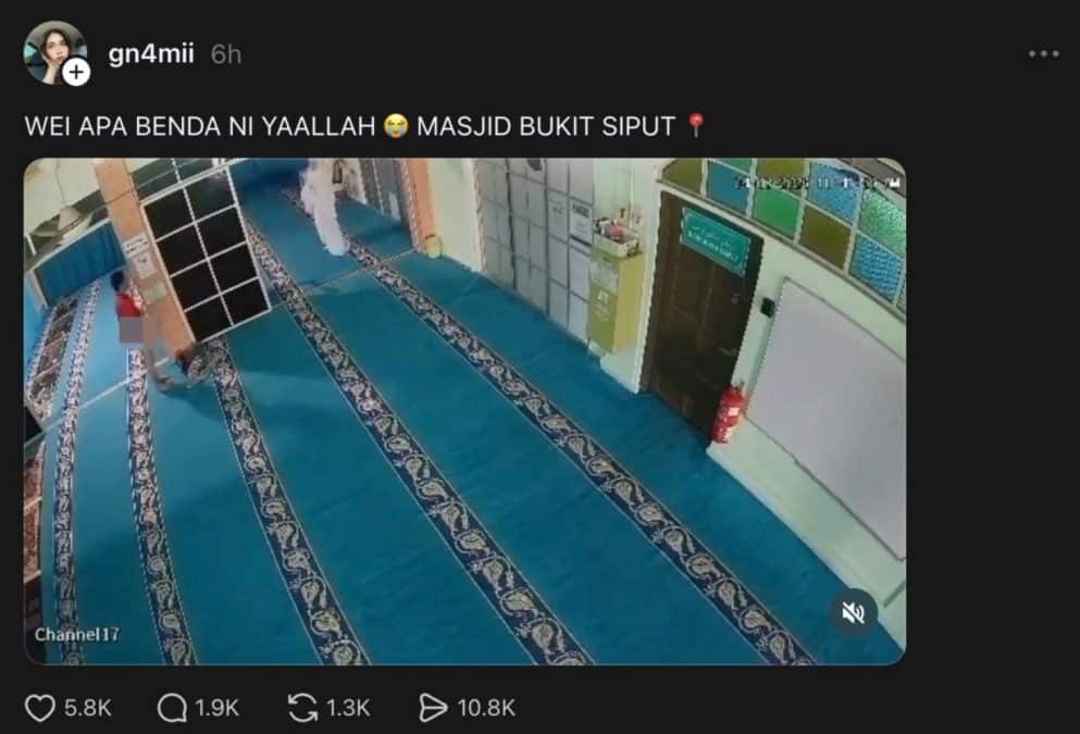 Video masjid | tular lelaki buat perbuatan jijik dalam masjid ketika jemaah wanita sedang solat | oh Media Video Masjid