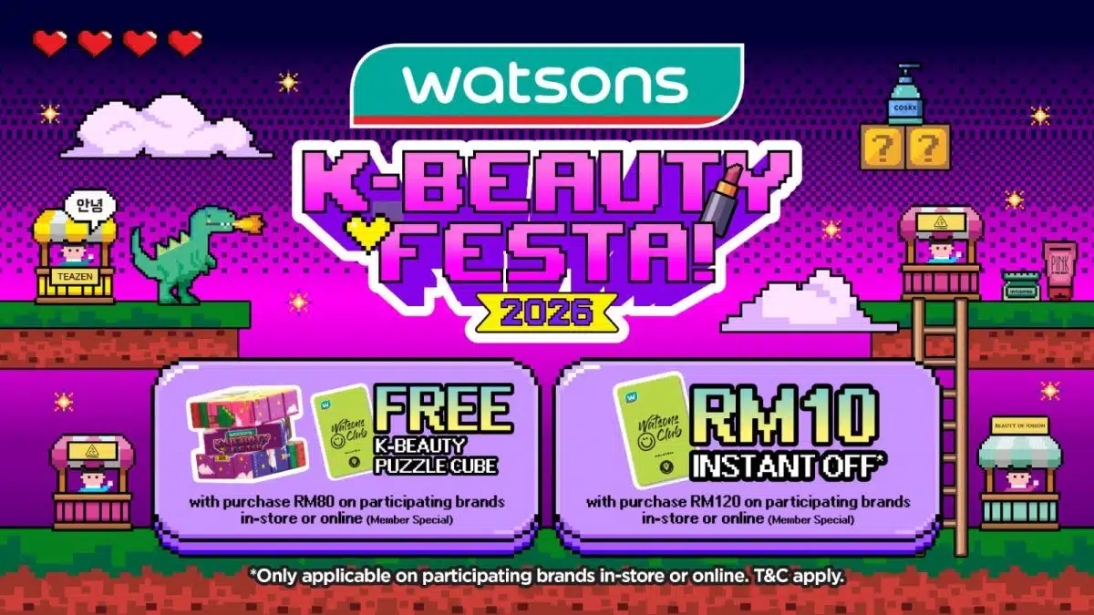 | raksasa turun bukit bintang dengan ganjaran terbesar watsons cipta rekod buat takeover bukit bintang terbesar | branded oh Media | oh Media watsons k-beauty
