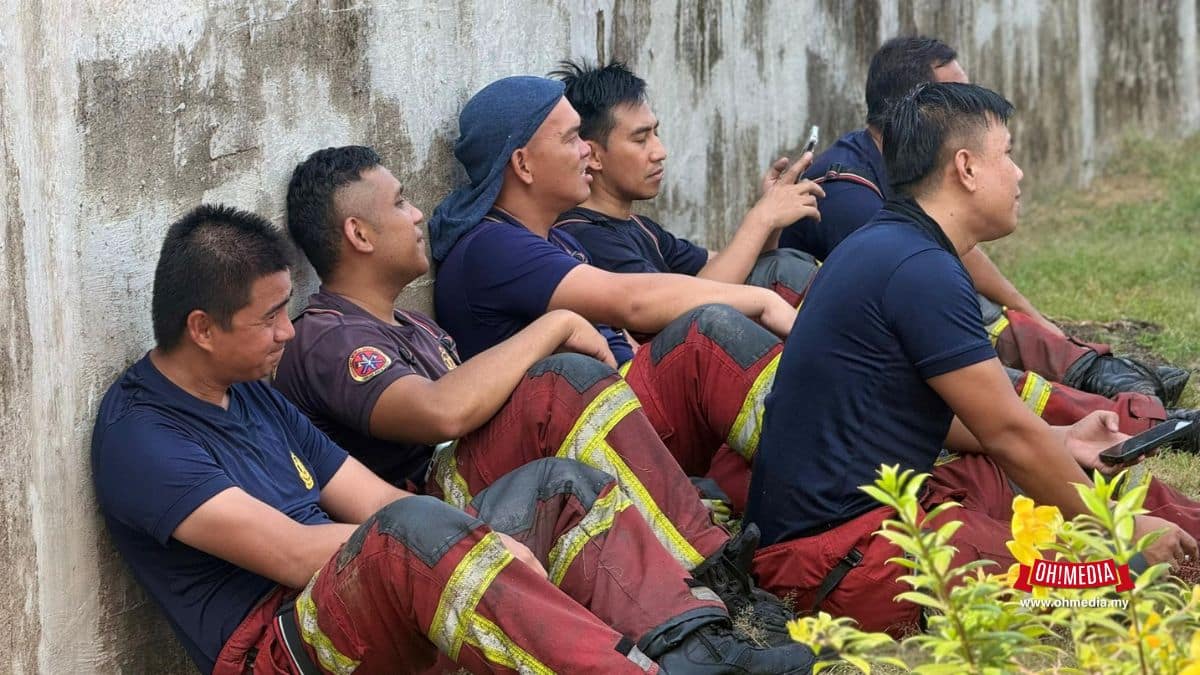 “Dari Awal Kami Dah Di Dalam Kebakaran Api Rumah, Tapi Maaf Tak Bawa Telefon Buat Live” – Bomba