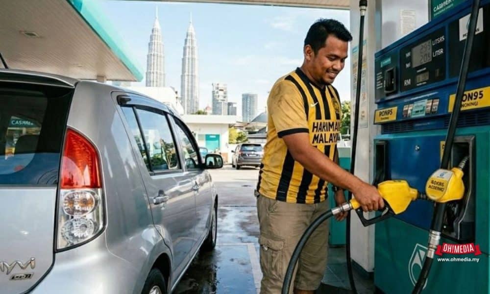 Ohmedia minyak Petronas Ron95