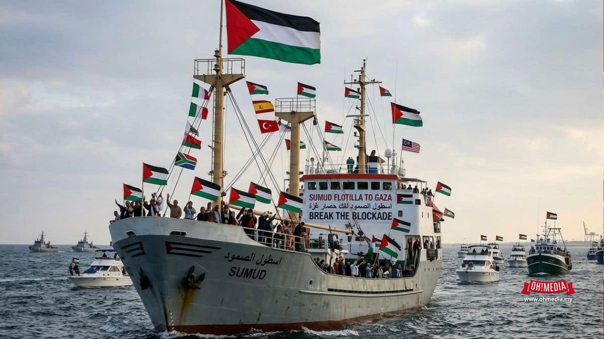 Global sumud flotilla | 29 rakyat malaysia dalam misi gsf 2 0 dibebaskan dijangka tiba di klia ahad ini | trending oh Media | oh Media Global Sumud Flotilla