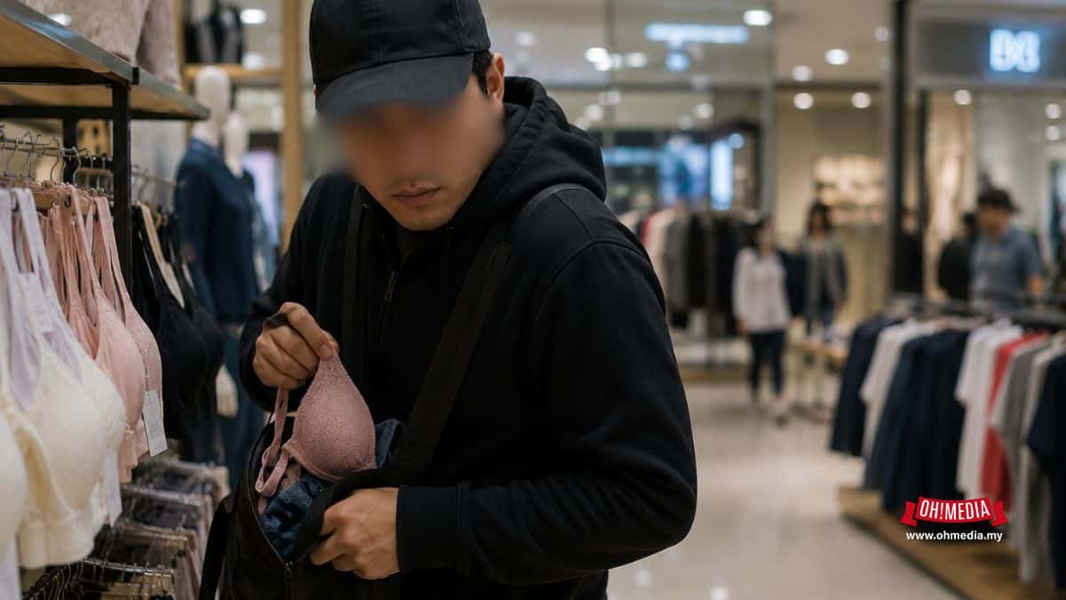 Ohmedia lelaki curi coli