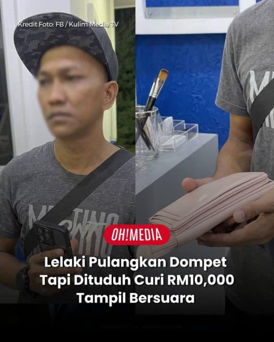 1215 | penghantar barang ditahan polis selepas serah dompet hilang | oh Media 1215