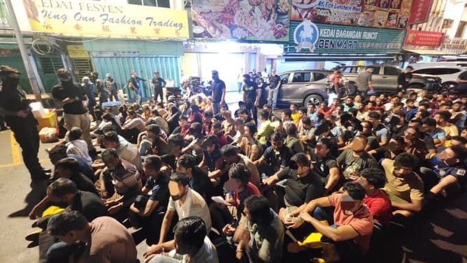 1240 | 186 pati ditahan dalam ops kutip di pasar pudu | oh Media 1240