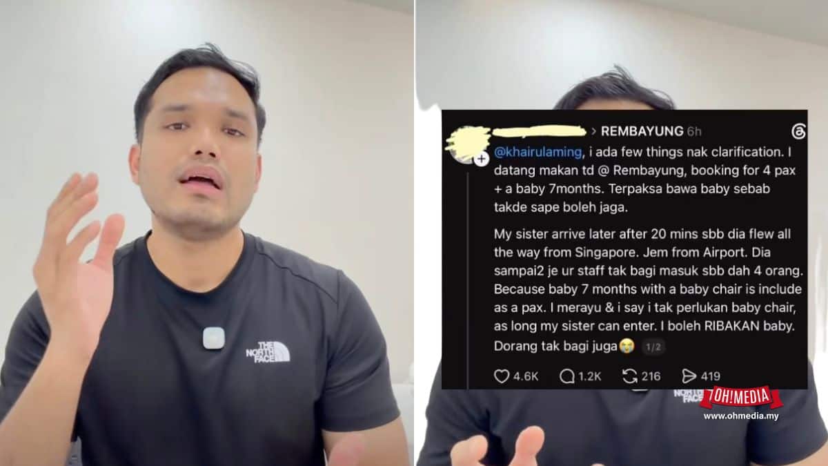 Rembayung Dikecam Tiada Empati, SOP Dikata Kalah Restoran Michelin, Ini Penjelasan Khairul Aming Rembayung Dikecam Tiada Empati, SOP Dikata Kalah Restoran Michelin, Ini Penjelasan Khairul Aming