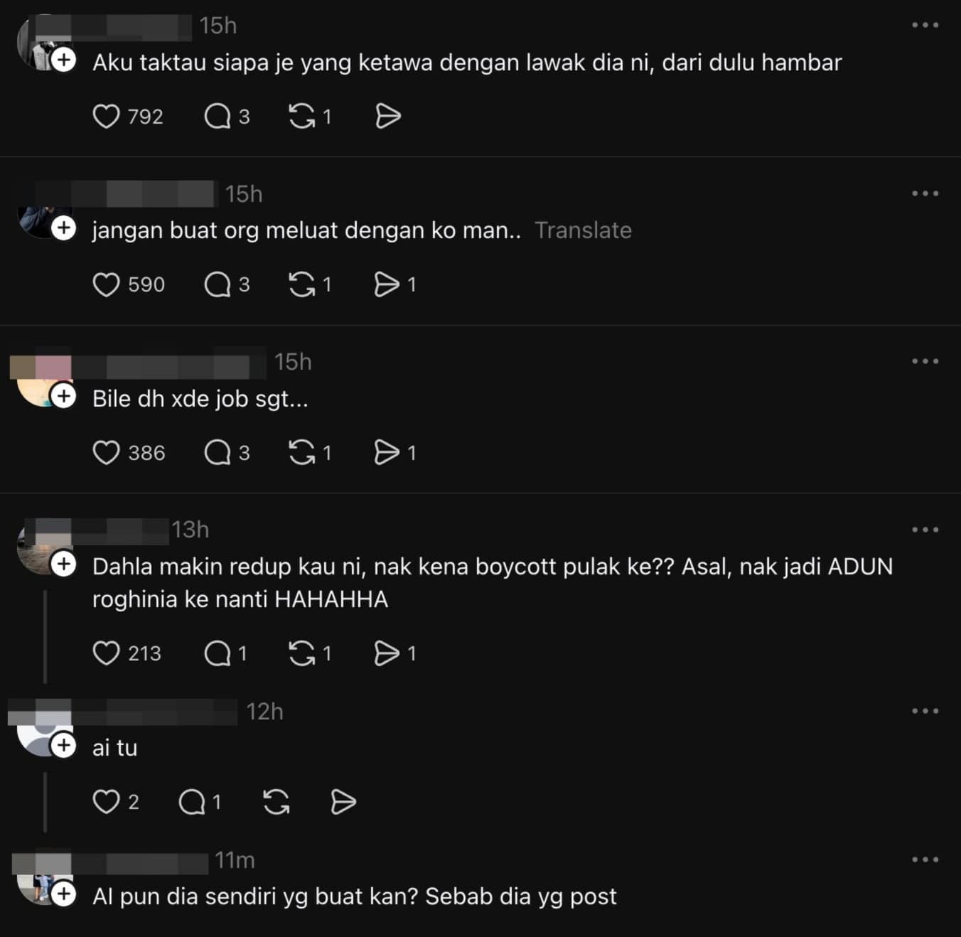 Man rl | jangan buat orang meluat dengan ko netizen tegur man raja lawak bergurau isu rohingya di malaysia | oh Media Man Rl