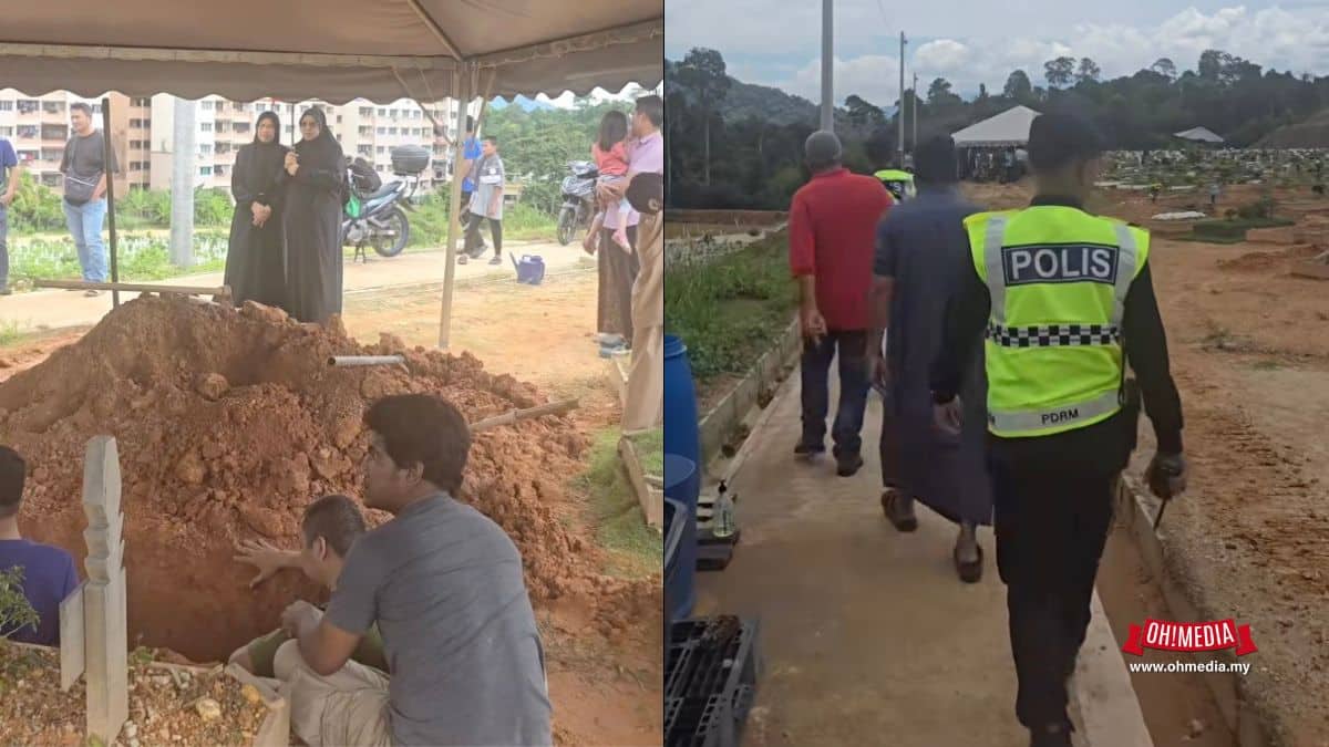 Jenazah Terbiar Dalam Liang Lahad Lebih 1 Jam, Pihak Masjid Didakwa Tahan Permit Pengebumian Dan Minta RM1,400 | Trending - Oh! Media