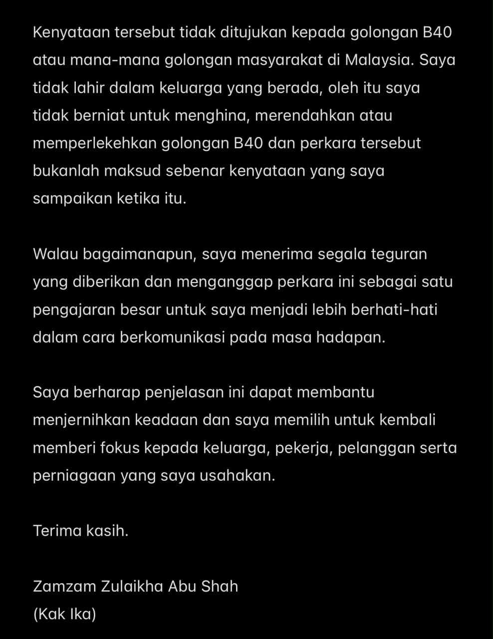 Opah s 3 | saya tak ada niat hina b40 opah strawberries mohon maaf dakwa rakaman tersebar telah dimanipulasi | oh Media Opah S 3