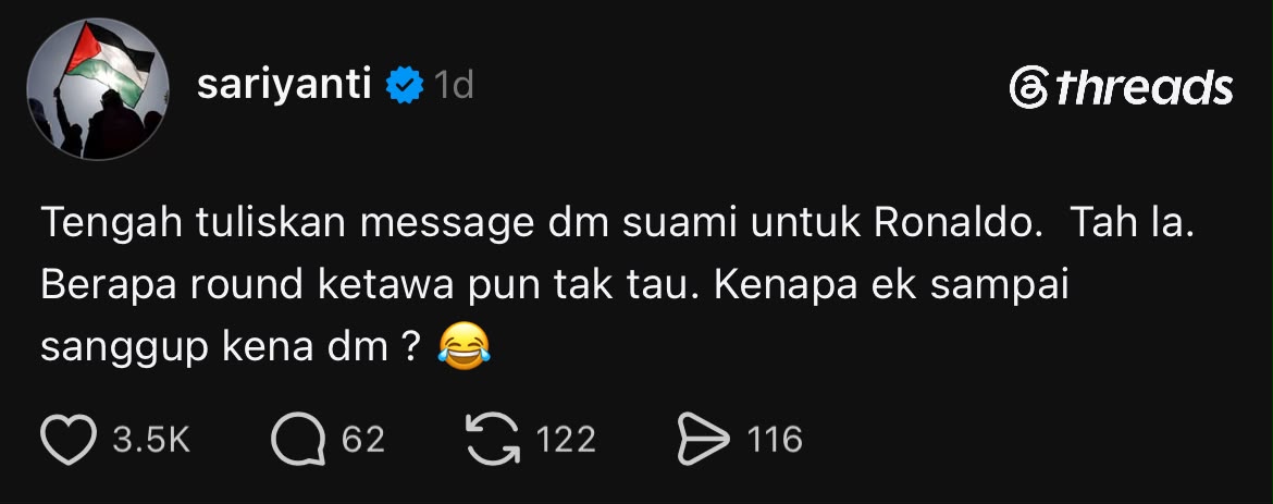 Sari yanti | sari yanti terhibur bantu jep tulis mesej untuk ronaldo bagi nasihat piala dunia | oh Media Sari Yanti