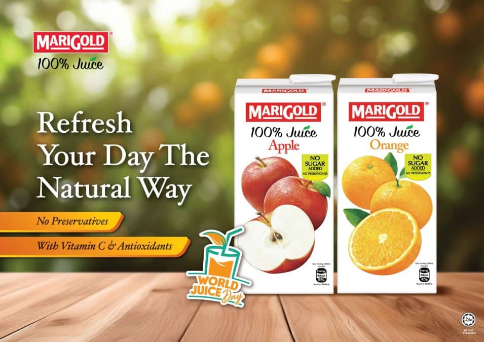 | rasa macam dah cukup makan buah Jangan terkejut kalau hakikatnya belum lagi | branded oh Media | oh Media marigold 100% juice