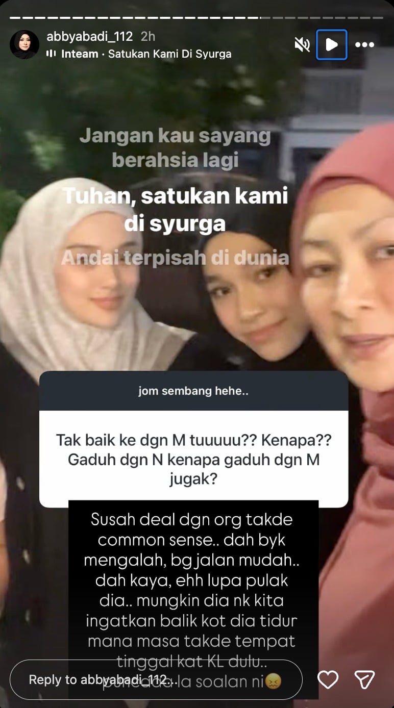 Abby n 3 | takyah beriya sangat nak tunjuk macam bapa mithali abby abadi | oh Media Abby N 3
