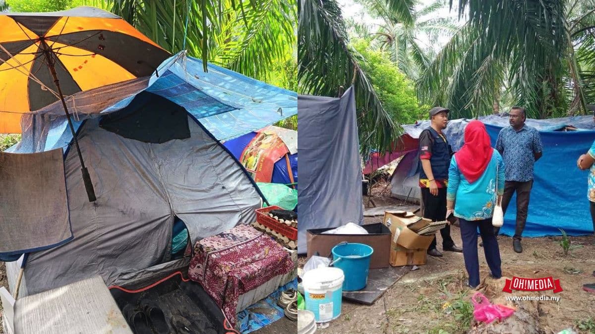 Asnaf Tinggal Dalam Khemah Kantoi Ambil Dadah, Lari Bila Didatangi Zakat Selangor Asnaf Tinggal Dalam Khemah Kantoi Ambil Dadah, Lari Bila Didatangi Zakat Selangor