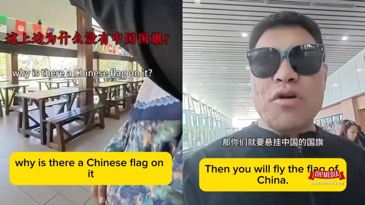 Ohmedia bendera china pelancong