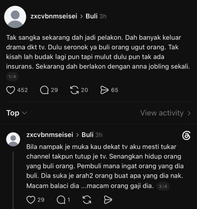 Buli 1 | dulu seronok ya ugut orang individu luah rasa terkejut dakwa pembuli kini jadi pelakon | trending oh Media | oh Media Buli 1