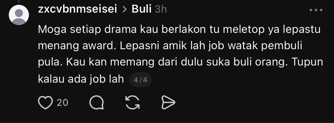 Buli 3 | dulu seronok ya ugut orang individu luah rasa terkejut dakwa pembuli kini jadi pelakon | trending oh Media | oh Media Buli 3