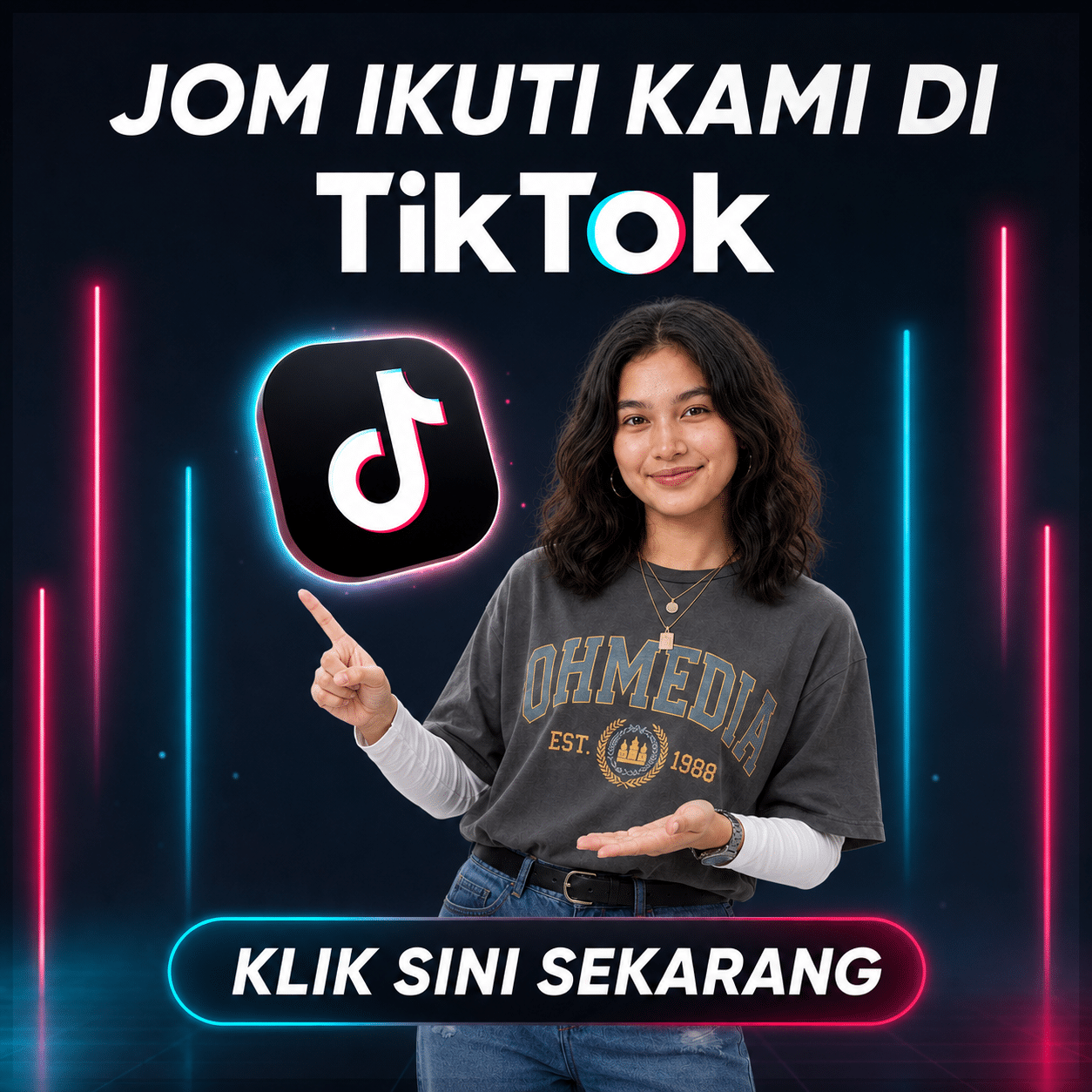 Ohmedia follow Tiktok Ohmedia