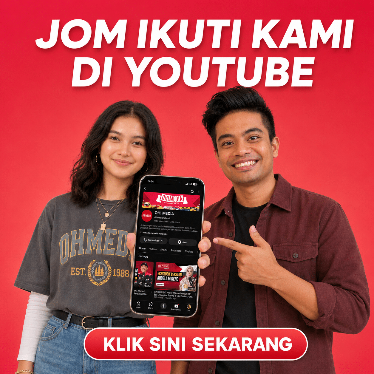 Ohmedia follow Youtube Ohmedia