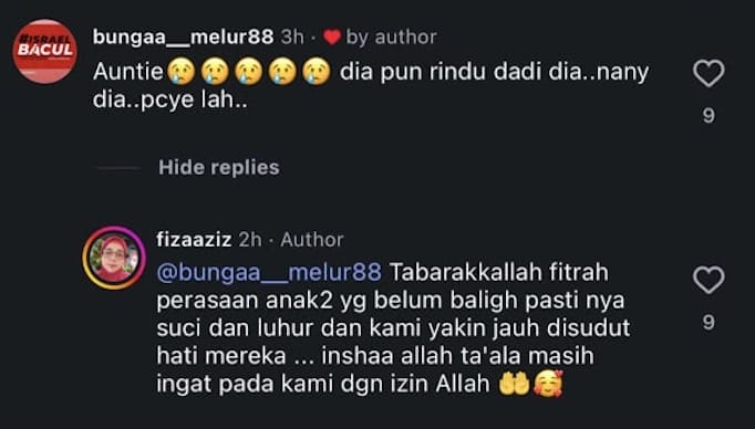 | ini gambar dan video terakhir sejak 3 tahun lalu ibu aliff aziz titip ucapan hari lahir buat ayden | oh Media aliff aziz