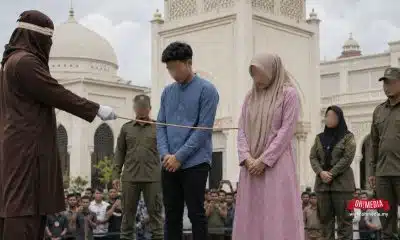Ohmedia hukuman sebat pasangan kekasih cium